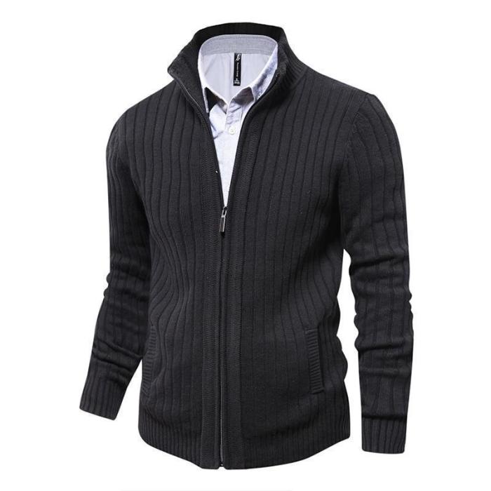 Classic Business Zipper Sweater