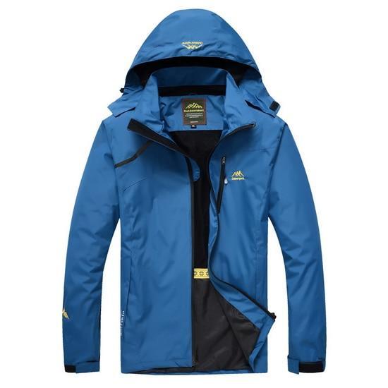 Men'S Outdoor Waterproof Jacket Rain Coat Hiking Windbreaker