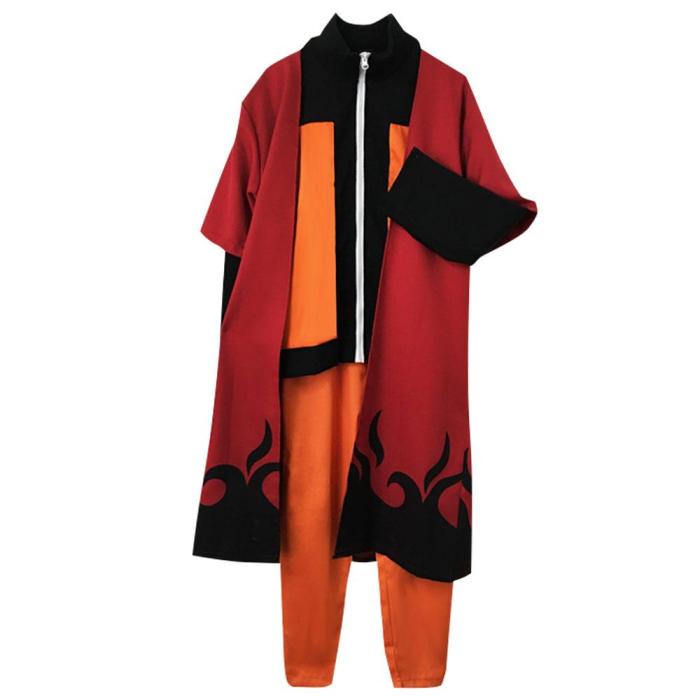 Uzumaki Naruto Sennin Moodo From Naruto Halloween Cosplay Costume