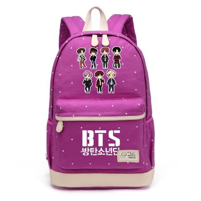 Buy Kpop BTS Backpack Girl's Laser Backpack Casual Satchel Mini Hologram  School Bag Shoulder Bag for Travel Bangtan Boys Daypack Outdoor Backpack of  PU 85# (BTS-Pink) Online at desertcartINDIA