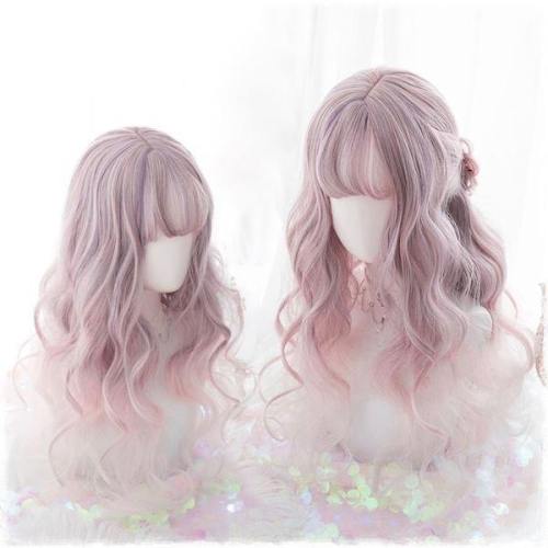 Pink Ethereal Wavy Wig