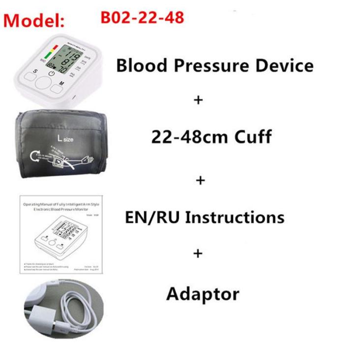 Backlit Automatic Blood Pressure Monitor
