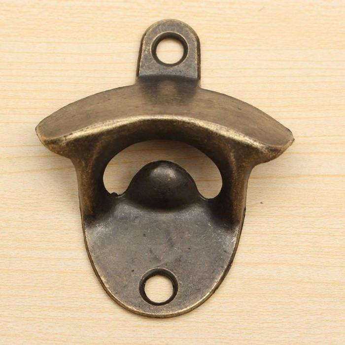 Vintage Bronze Wall Bottle Opener