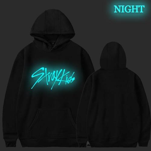 Casual Hooded Sweatshirt Pullovers Stray Kids Sweatshirt Harajuku Unisex Fashion Streetwear Tracksuit