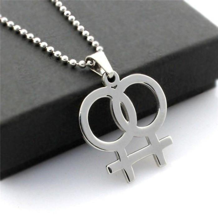 Lgbt Female Symbol Necklace