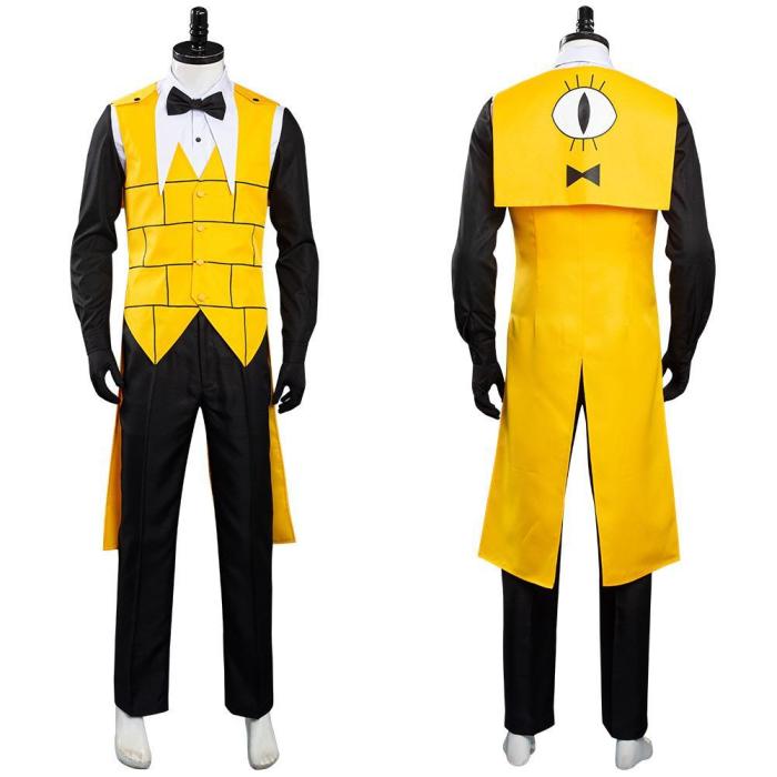 Gravity Falls Bill Cipher Uniform Outfits Halloween Carnival Costume Cosplay Costume