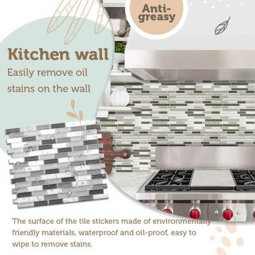 Crystal Tile Self-Adhesive 3D Wall Sticker