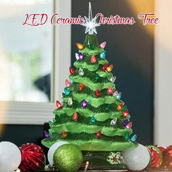 Led Ceramic Christmas Tree