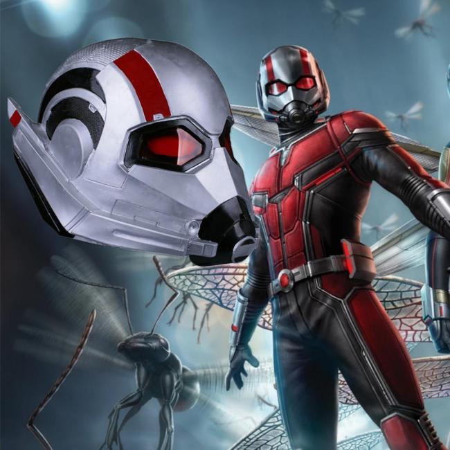 Ant-Man 2:Ant-Man And The Wasp Scott Lang Helmet Cosplay Mask Halloween Party Props