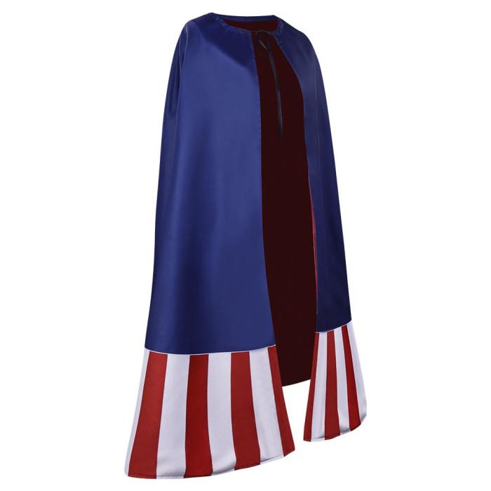 What If Captain America Halloween One Piece Cosplay Costume