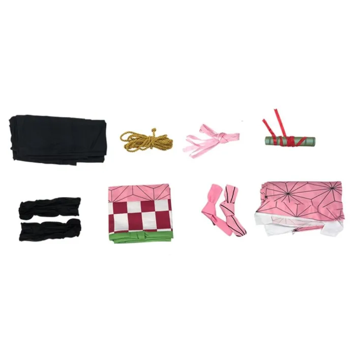 Demon Slayer Kamado Nezuko Adult Kimono Outfits Halloween Carnival Suit Cosplay Costume