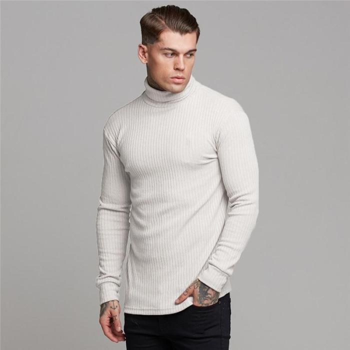 Men Winter Warm Turtleneck Sweater
