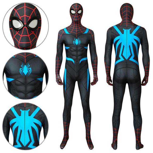 Spider-Man Peter Parker Secret War Suit Ps4 Spider-Man Jumpsuit Cosplay Costume -