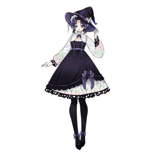 Pre-Order Demon Slayer Kochou Shinobu Lolita Halloween Dress Cosplay Costume