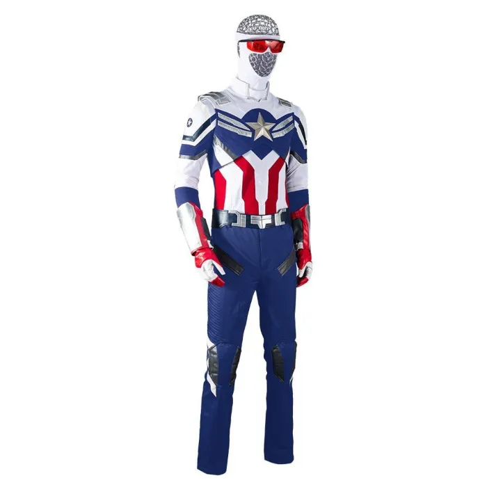 The Falcon And The Winter Soldier -The Falcon Outfits Halloween Carnival Suit Cosplay Costume