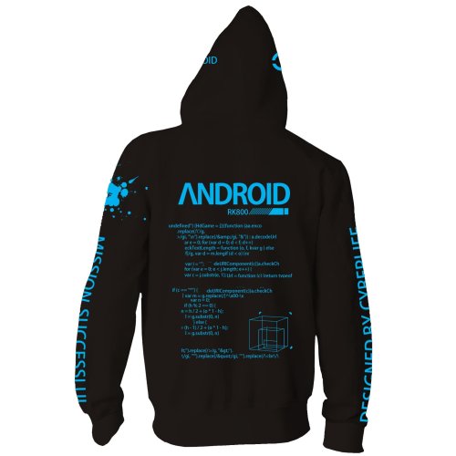 Detroit Become Human Game Connor Rk800 Blue Cosplay Unisex 3D Printed Hoodie Sweatshirt Jacket With Zipper