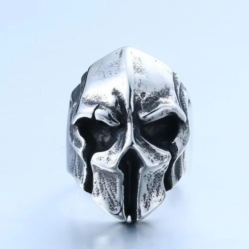 Skeleton King Steel Ring