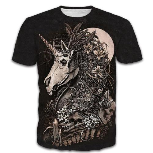 Unicorn Skull T-Shirt - Official Chris Lovell Design