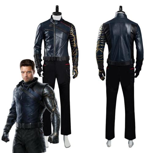 The Falcon And The Winter Soldier Bucky Barnes Halloween Carnival Suit Cosplay Costume