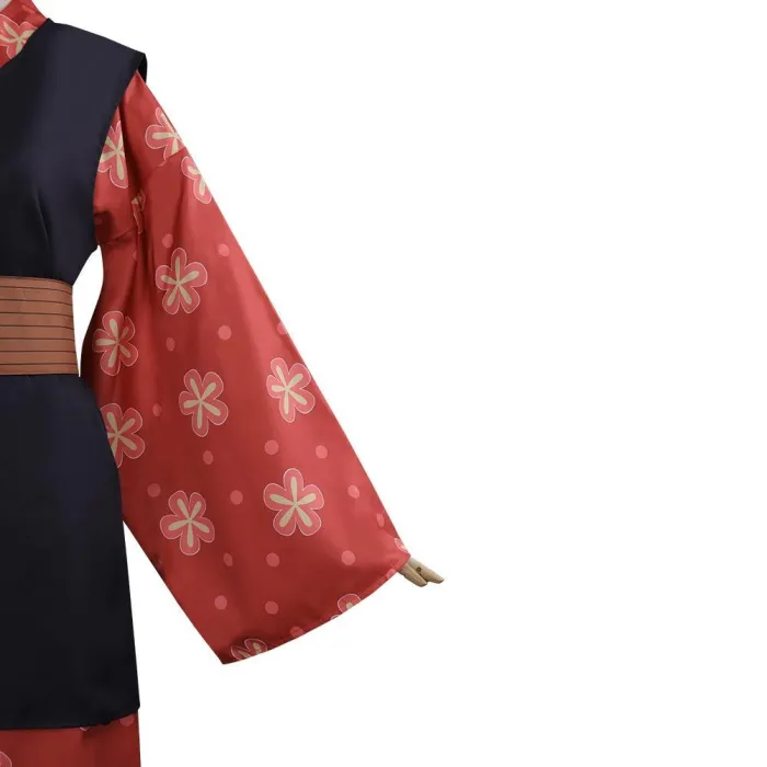 Demon Slayer: Kimetsu No Yaiba Hinokami Kepputan Makomo Outfits Halloween Carnival Suit Cosplay Costume
