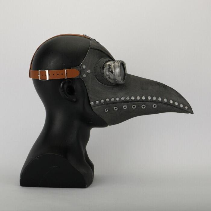 Steampunk Mask Cosplay Plague Doctor Bird Beak Retro Gothic Mask Halloween Props