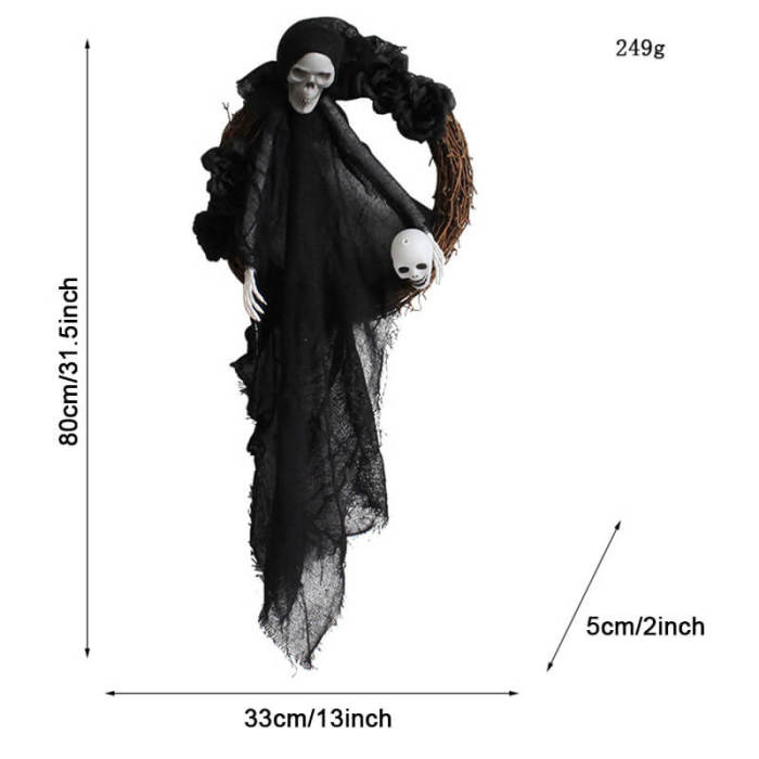 Halloween  Horror Ghost Couple Skull Doll Home Wall Decorations