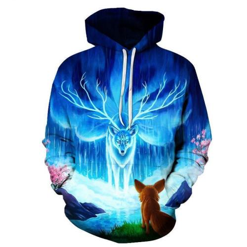 Fantasy Art 3D Sweatshirt Hoodie Pullover