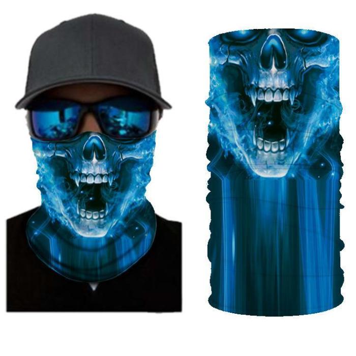 Halloween 3D Printing Face Mask Skull