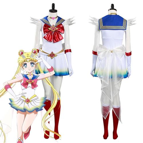 Sailor Moon Eternal Tsukino Usagi Dress Outfits Halloween Carnival Costume Cosplay Costume