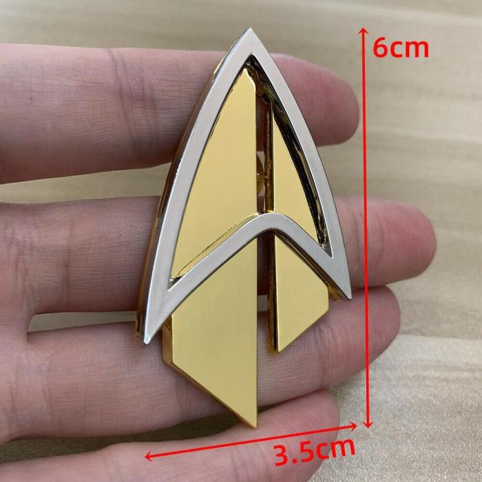 Star Trek Admiral Jl Picard Pin The Next Generation Communicator Pin Brooches Accessories