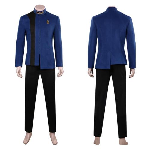 Star Trek: Discovery Season 4 Blue Uniform Outfits Halloween Carnival Suit Cosplay Costume