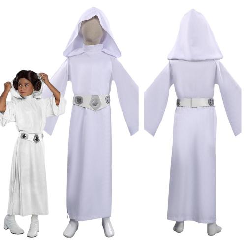 Star Wars · Leia Princess Kids Halloween Carnival Suit Cosplay Costume