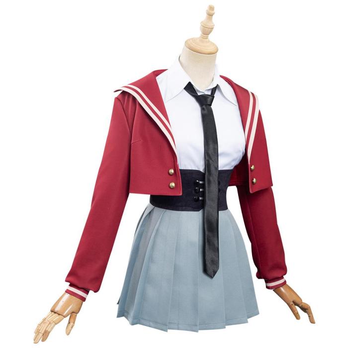 Anime Zombie Land Saga Group Uniform Skirt Outfits Halloween Carnival Suit Cosplay Costume