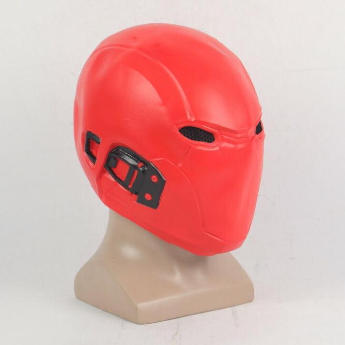 Red Hood Jason Todd Robin Full Head Mask Cosplay Superhero Halloween Costume Props Mask