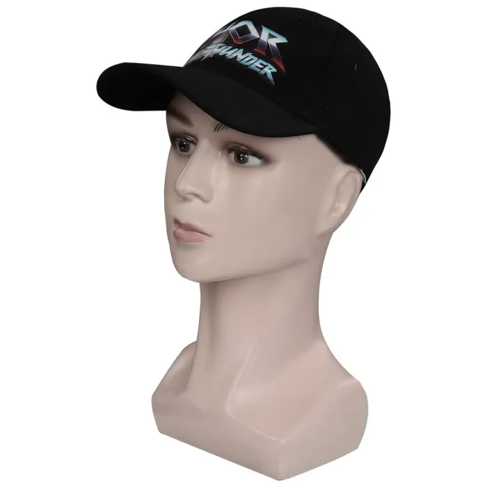 Thor: Love And Thunder Print Adjustable Men Women  White Snapback Caps Cosplay Baseball Cap