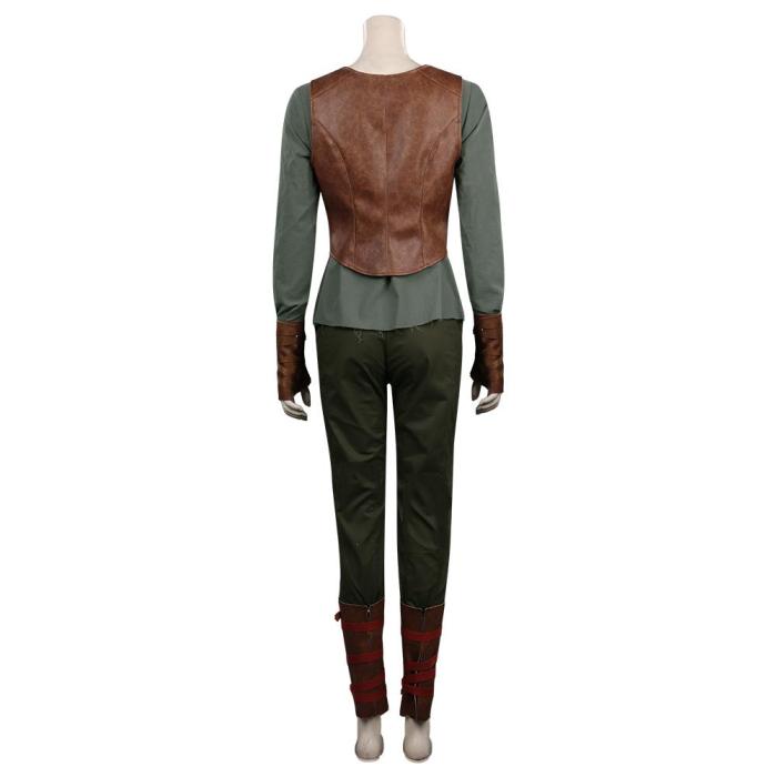 The Witcher Ciri Outfits Halloween Carnival Suit Cosplay Costume