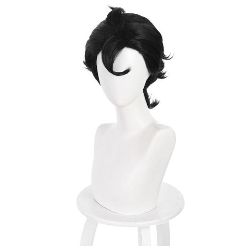 Anime Shadows House Ram/Shirley Shadow Heat Resistant Synthetic Hair Carnival Halloween Party Props Cosplay Wig