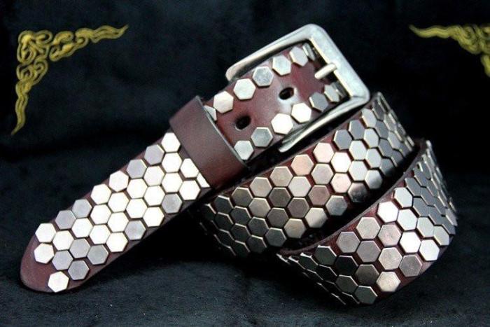 Dragonhide Leather Belt