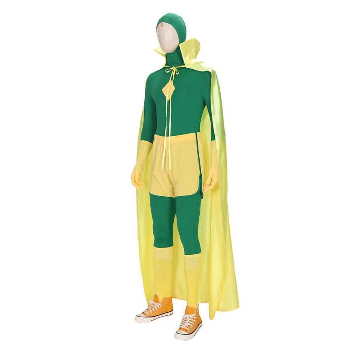 Wandavision Superhero Vision Halloween Cosplay Costumes