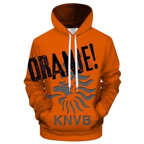 Netherlands Oranje 3D - Sweatshirt, Hoodie, Pullover