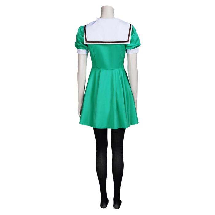 Higurashi When They Cry Hojo Satoko Outfits Halloween Carnival Suit Cosplay Costume