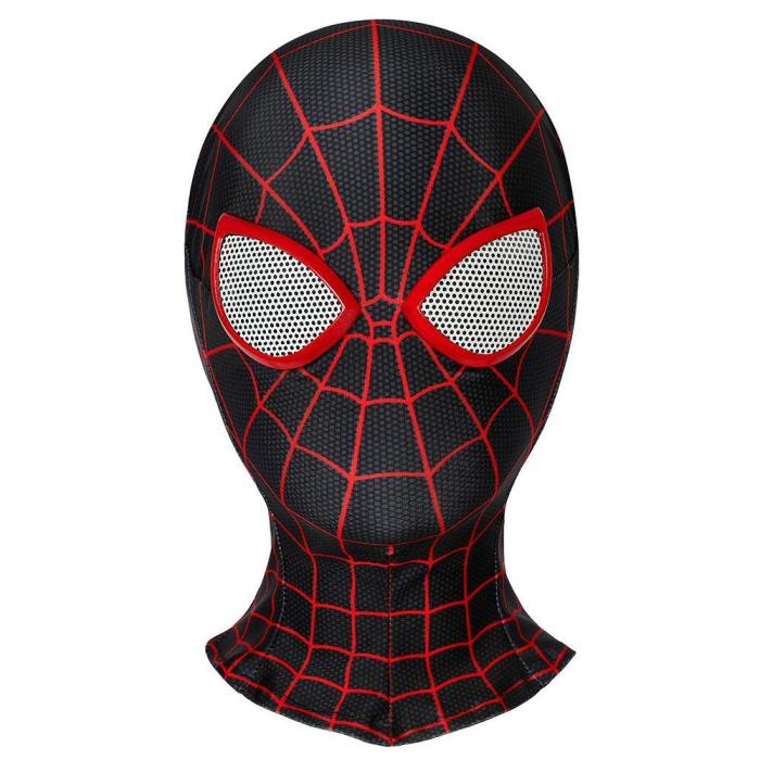 Kids Spider-Man Miles Morales Ultimate Spider-Man Miles Morales Jumpsuit Cosplay Costume -