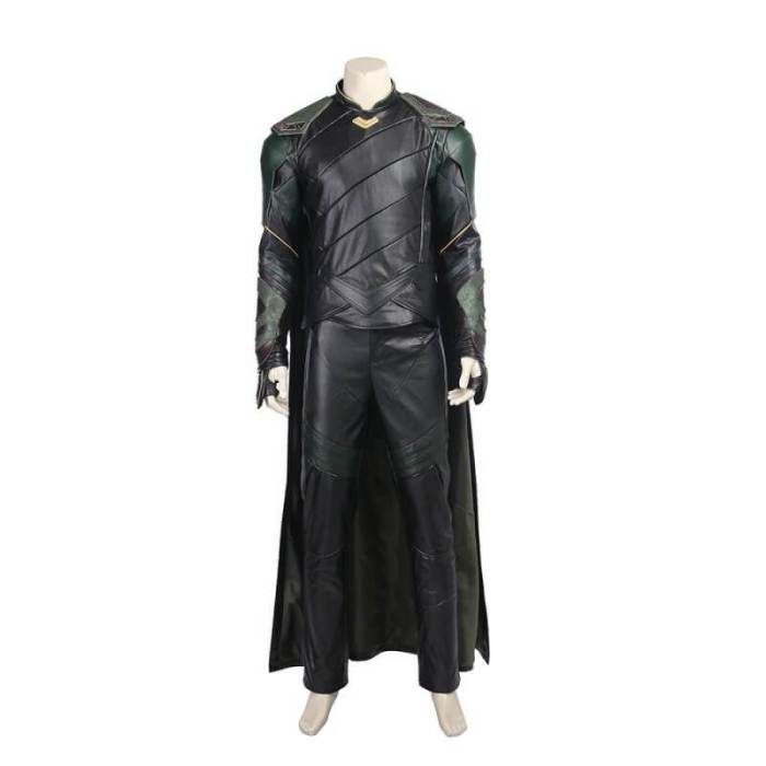 Thor 3 The Dark World Ragnarok Loki Outfit Cosplay Costume Full Set