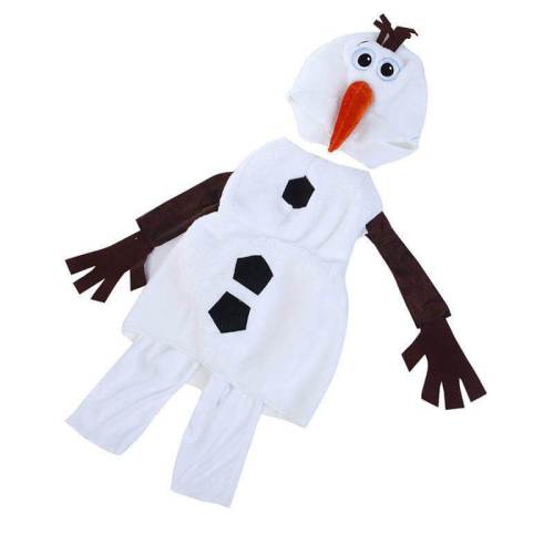 Frozen 2 Snowman Olaf Plush Adorable Child Halloween Cosplay Costume