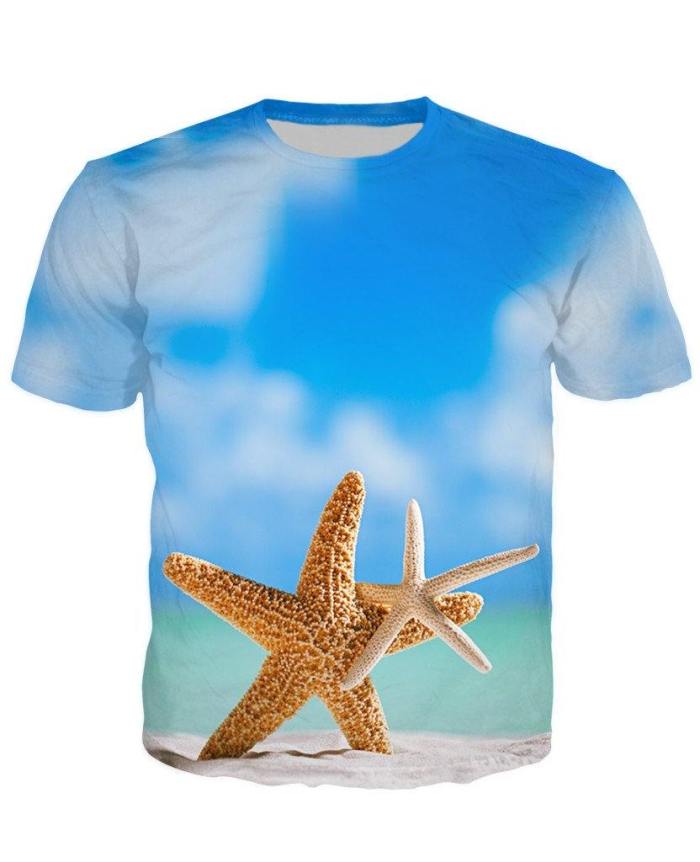 Galaxy Teez™ Exclusive: Friendly Starfish T-Shirt