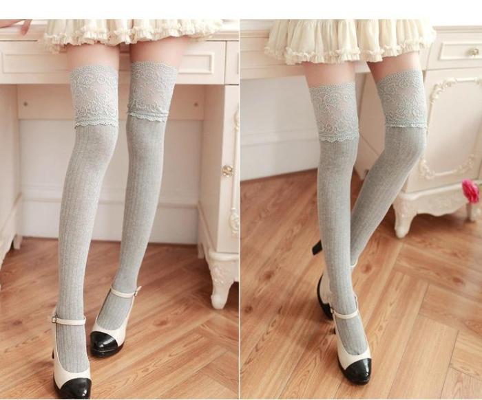 Lady Lace Stockings