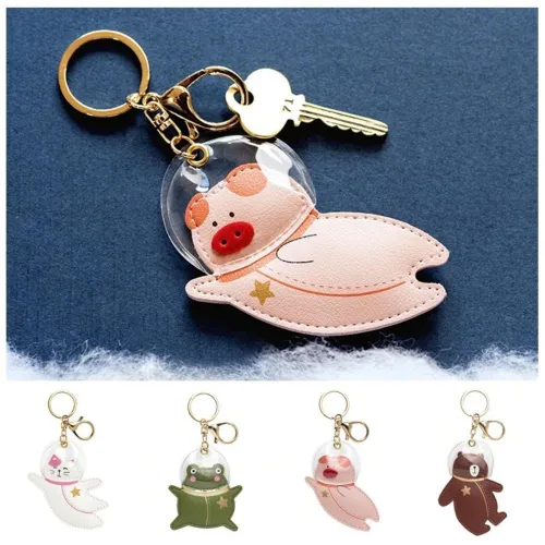 Kawaii Astronaut Animal Keychains