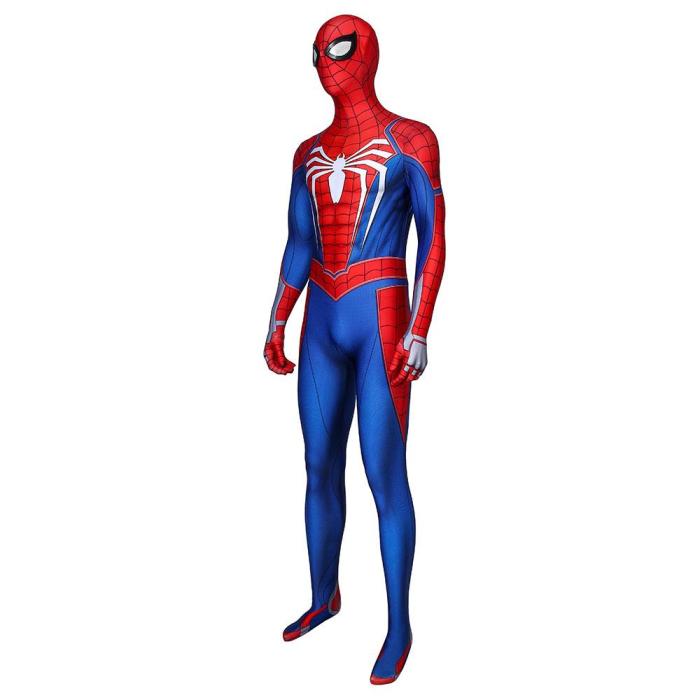 Spider-Man Peter Parker Advanced Suit Ps4 Spider-Man Spiderman Jumpsuit Cosplay Costume -