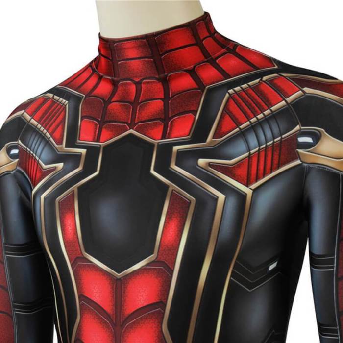 Infinity War Iron Spider Peter Parker Jumpsuit Cosplay Costumes