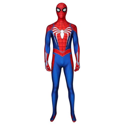 Spider-Man Peter Parker Advanced Suit Ps4 Spider-Man Spiderman Jumpsuit Cosplay Costume -